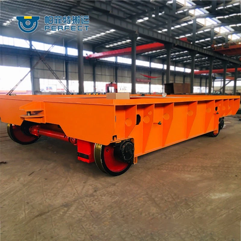 Heavy Load Battery Transfer Car For Metallurgy Plant Customized Size high quality