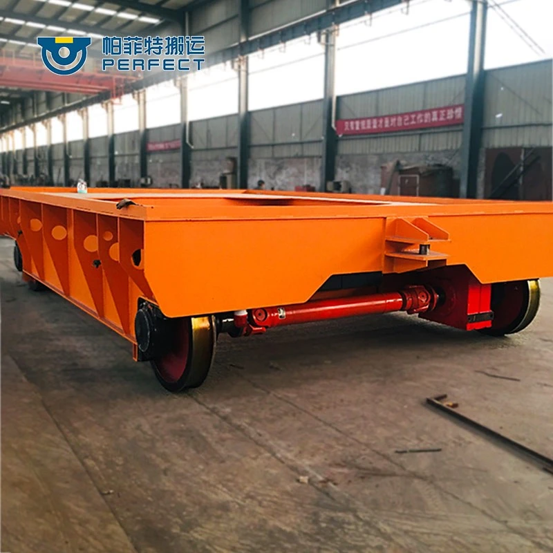 Heavy Load Battery Transfer Car For Metallurgy Plant Customized Size suppliers