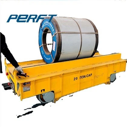 Xe đẩy chuyển đường sắt cuộn thép
