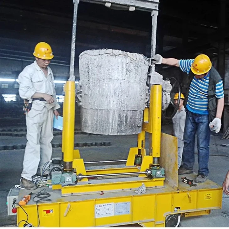 Ladle Transfer Cart For Steel Liquid